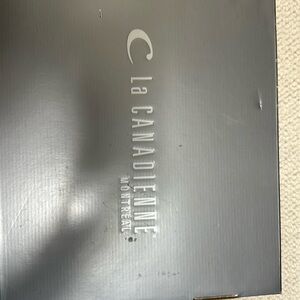 La Canadienne Perry Black Suede 7.5